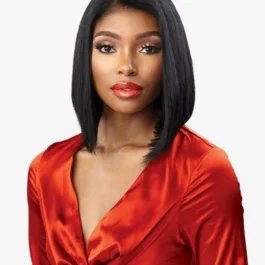 Straight bob wig – short virgin remy human hair lace front wig