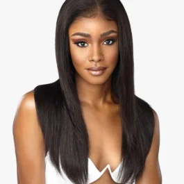 24 inch wig – 180% density virgin remy human hair glueless HD lace front & closure wigs