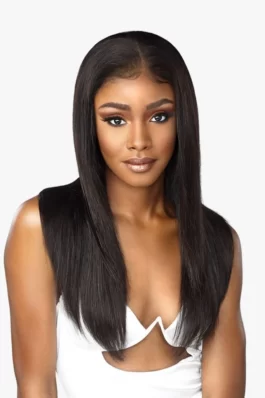 24 inch wig – 150% density virgin remy human hair glueless HD lace front & closure wigs