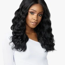 Deep wave 360 lace wig – 150% density virgin remy human hair wig for black women for sale