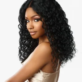 Deep wave full lace wig – virgin remy human hair wig for black women for sale