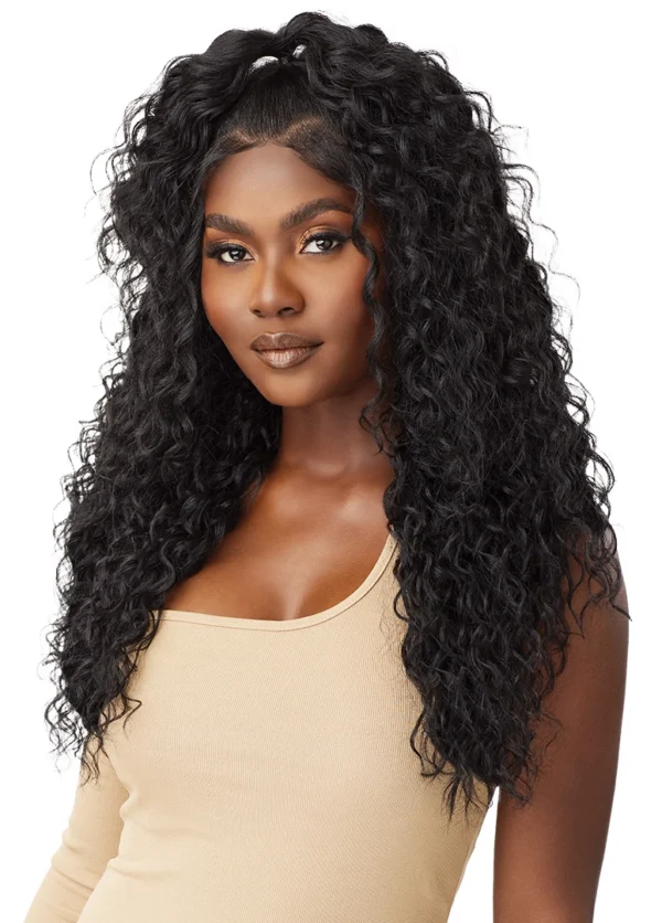 Glueless deep wave 13 x 4 HD lace front wig