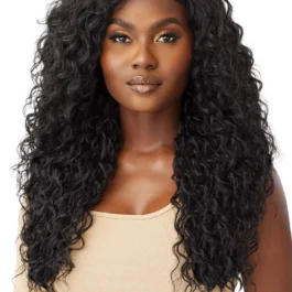 Virgin remy human hair 150% density deep wave 13×4 lace frontal wig