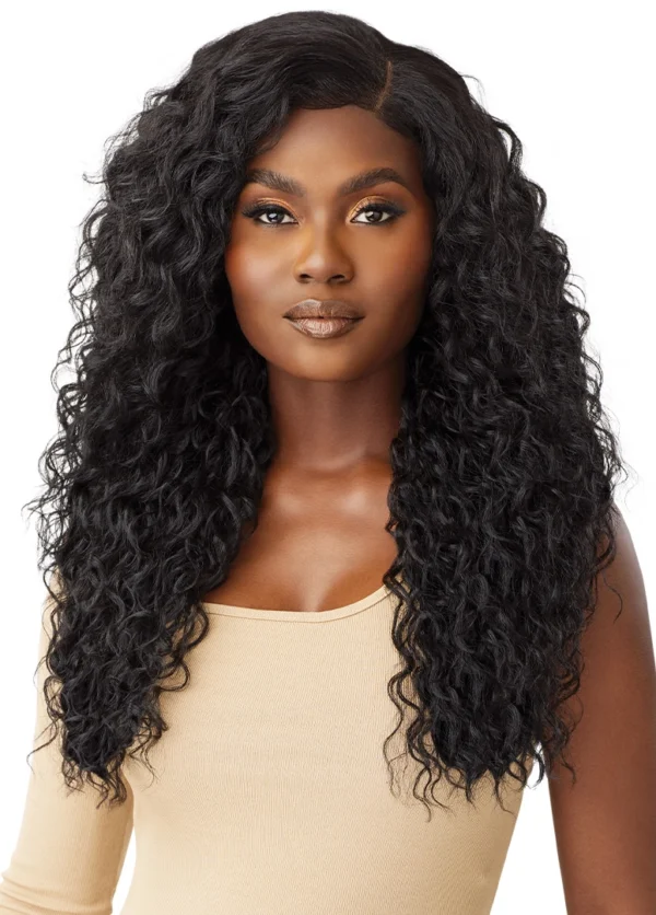 Glueless deep wave 13 x 4 HD lace front wig