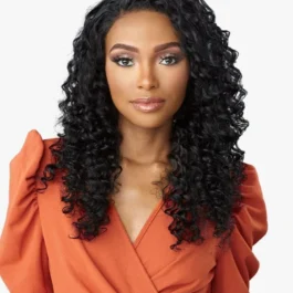 Glueless deep wave 5×5/4×4 HD lace closure wig – 180% density virgin remy human hair wear & go lace wig