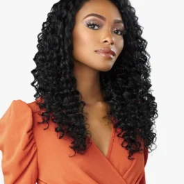 Glueless deep wave 5×5/4×4 HD lace closure wig – 180% density virgin remy human hair wear & go lace wig