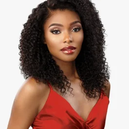 Glueless kinky curly 13 x 4 HD lace front wig – 180% density virgin remy human hair wear & go lace wigs