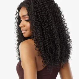 Kinky curly full lace wig – 150% density virgin remy human hair wig for black women for sale