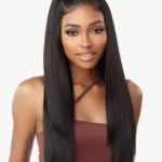 Yaki straight 13 x 4 HD lace front wig - glueless 150% density human hair lace wigs