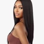 Yaki straight 13 x 4 HD lace front wig - glueless 150% density human hair lace wigs