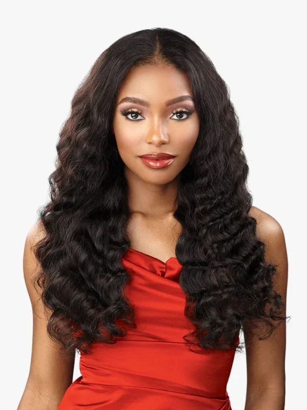 Loose wave 360 lace wig - 150% density human hair wig for black women for sale