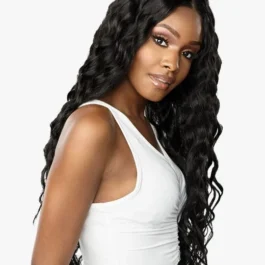 Loose wave full lace wig – 150% density virgin remy human hair wig for black women for sale