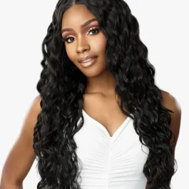 Loose wave full lace wig – 150% density virgin remy human hair wig for black women for sale