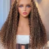 Glueless highlight HD lace wig